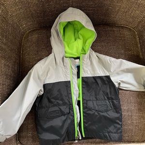 Columbia toddler rain jacket 2T, lined